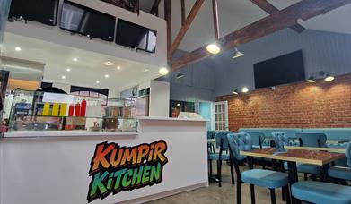 Kumpir Kitchen interior.