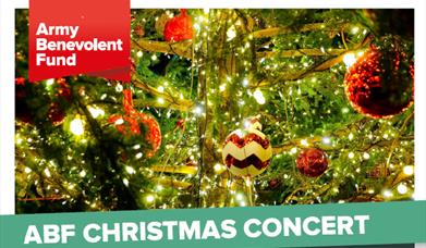 Photo shows a Christmas tree with baubles