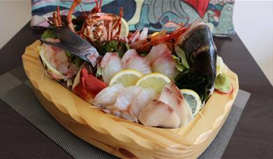 Fish Platter at Aburi Restaurant