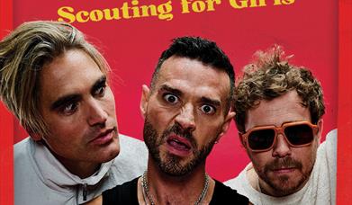 Image shows Busted band