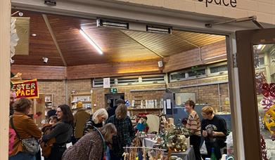 Image shows MakerSpace Christmas Art Fair