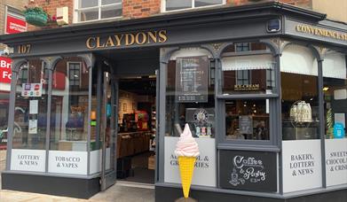 Claydons shop front