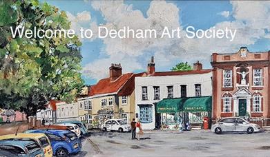 Image shows Dedham High Street