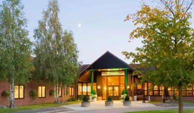 Exterior of the Holiday Inn