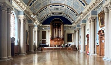 Image shows Moot Hall Organ