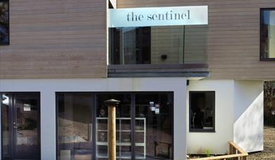Outside view of the Sentinel Gallery