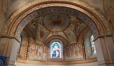 Medieval Wall paintings in Copford Church