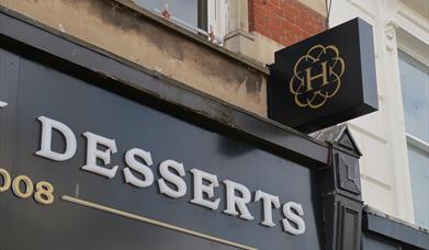 heavenly desserts sign