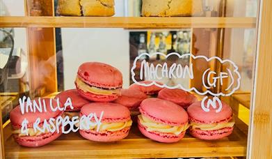 Selection of baked goods on offer at Trinity Patisserie.